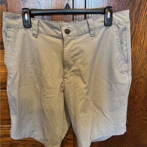 Banana Republic Men's Gray Flat Front Shorts